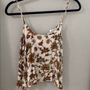Floral tank top